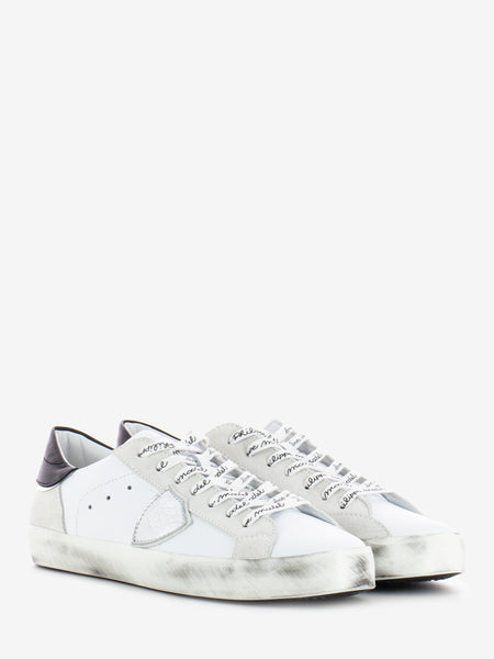 Sneakers Prsx white / black / silver