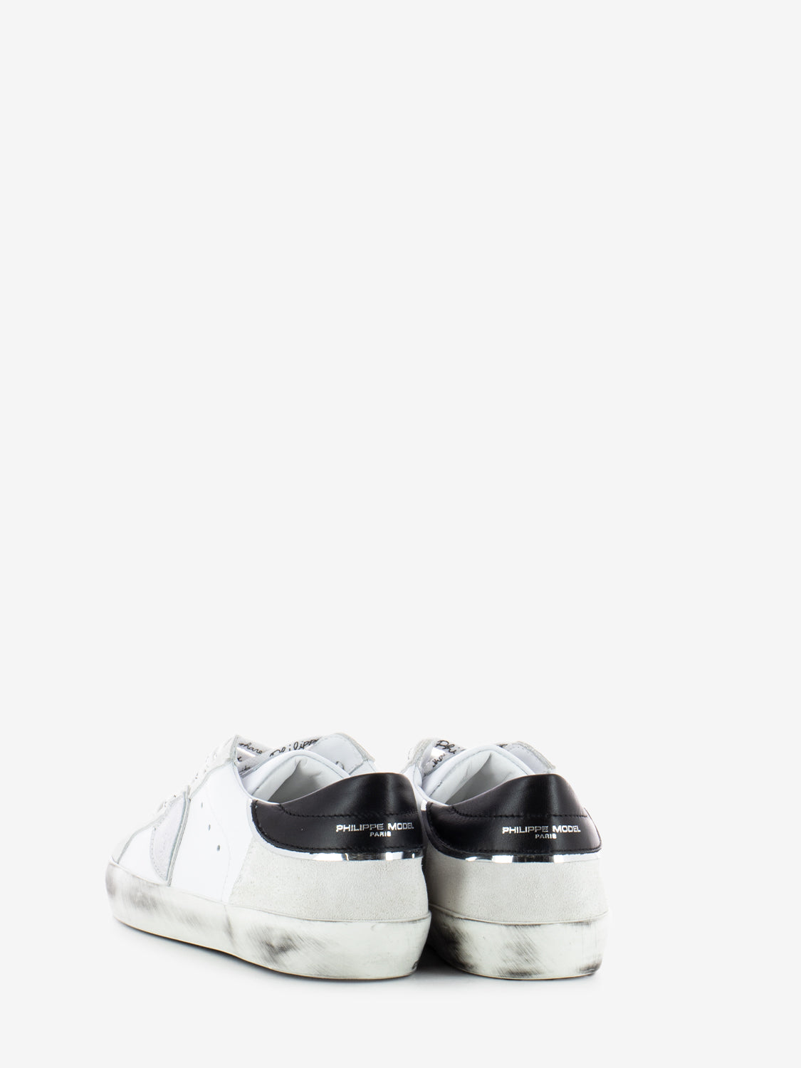 Prsx white / black / silver sneakers