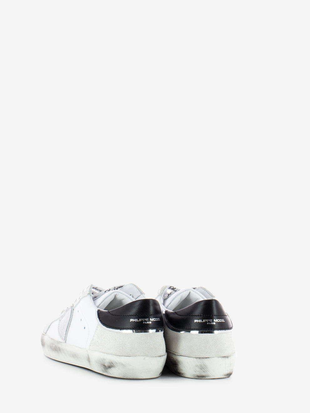 Prsx white / black / silver sneakers