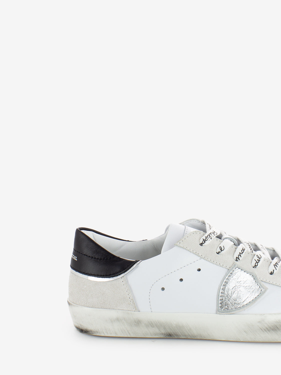 Prsx white / black / silver sneakers