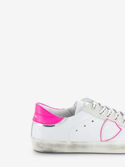 PHILIPPE MODEL JUNIOR - Sneakers Prsx white / neon pink