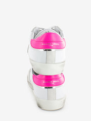 PHILIPPE MODEL JUNIOR - Sneakers Prsx white / neon pink