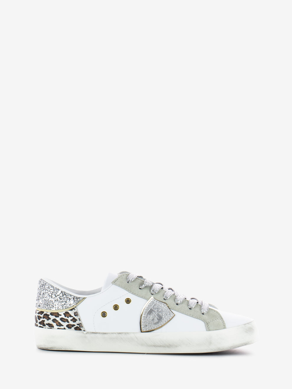 Sneakers Prsx white / silver / leopar