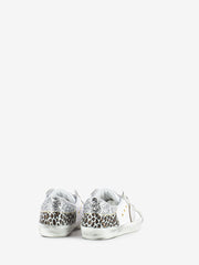 PHILIPPE MODEL JUNIOR - Sneakers Prsx white / silver / leopard / gold