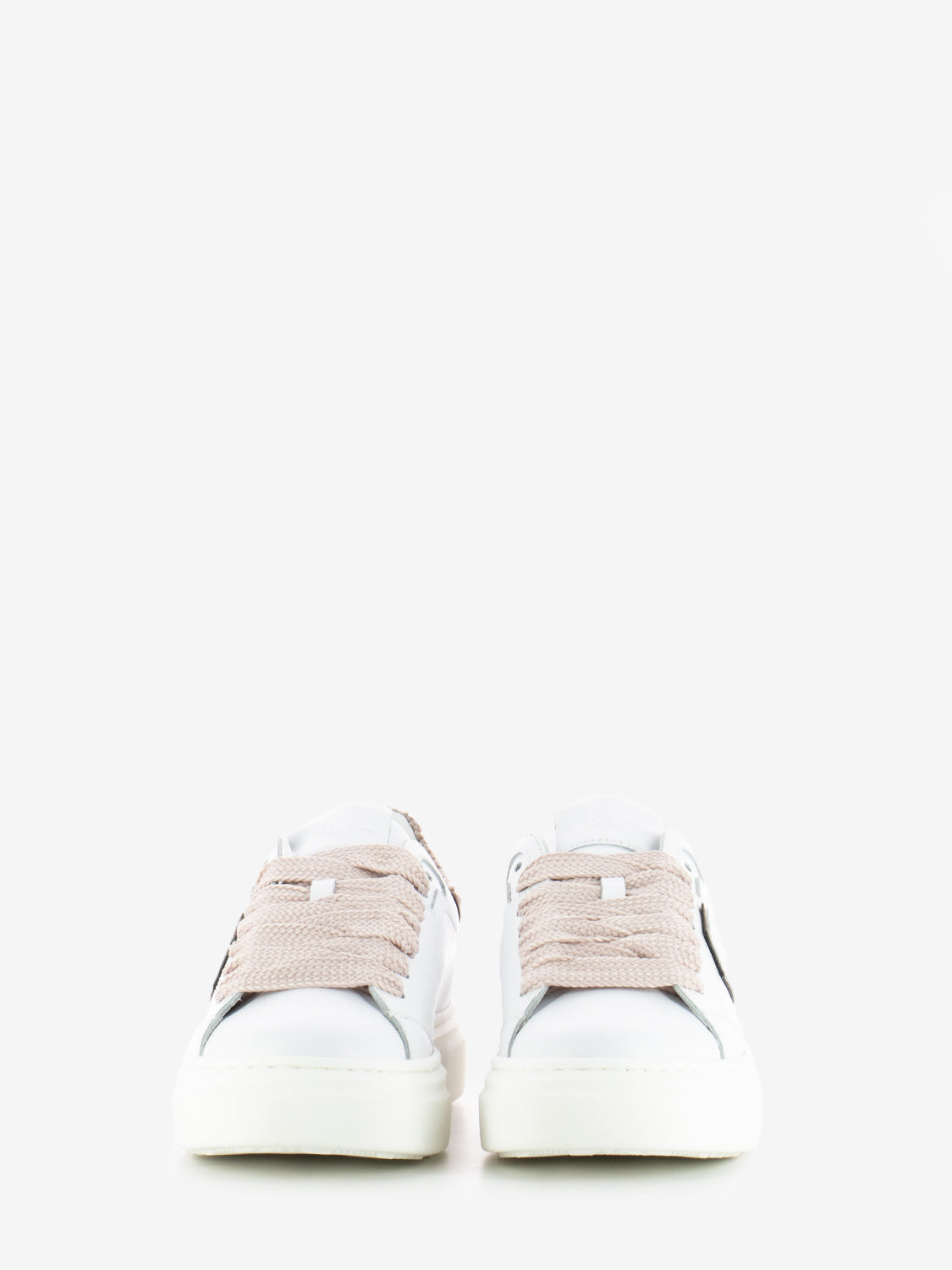 Sneakers Temple bianche e rosa