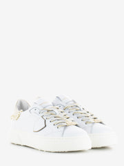 PHILIPPE MODEL JUNIOR - Sneakers Temple bianche / oro