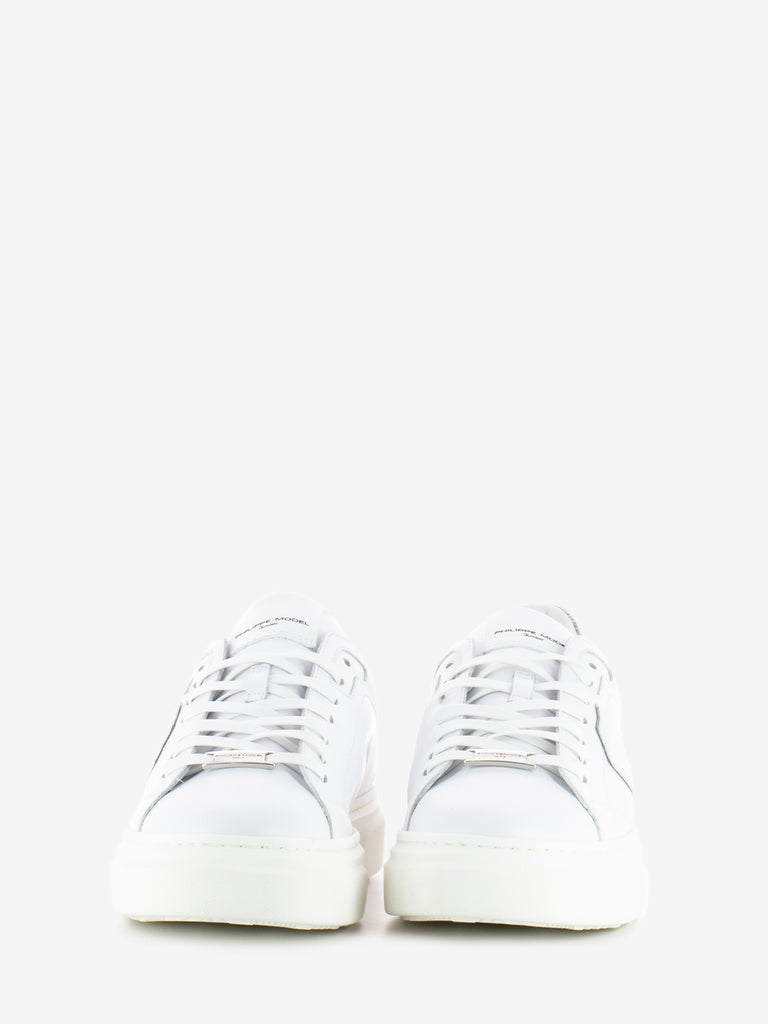 PHILIPPE MODEL JUNIOR - Sneakers Temple Veau glitter white / silver