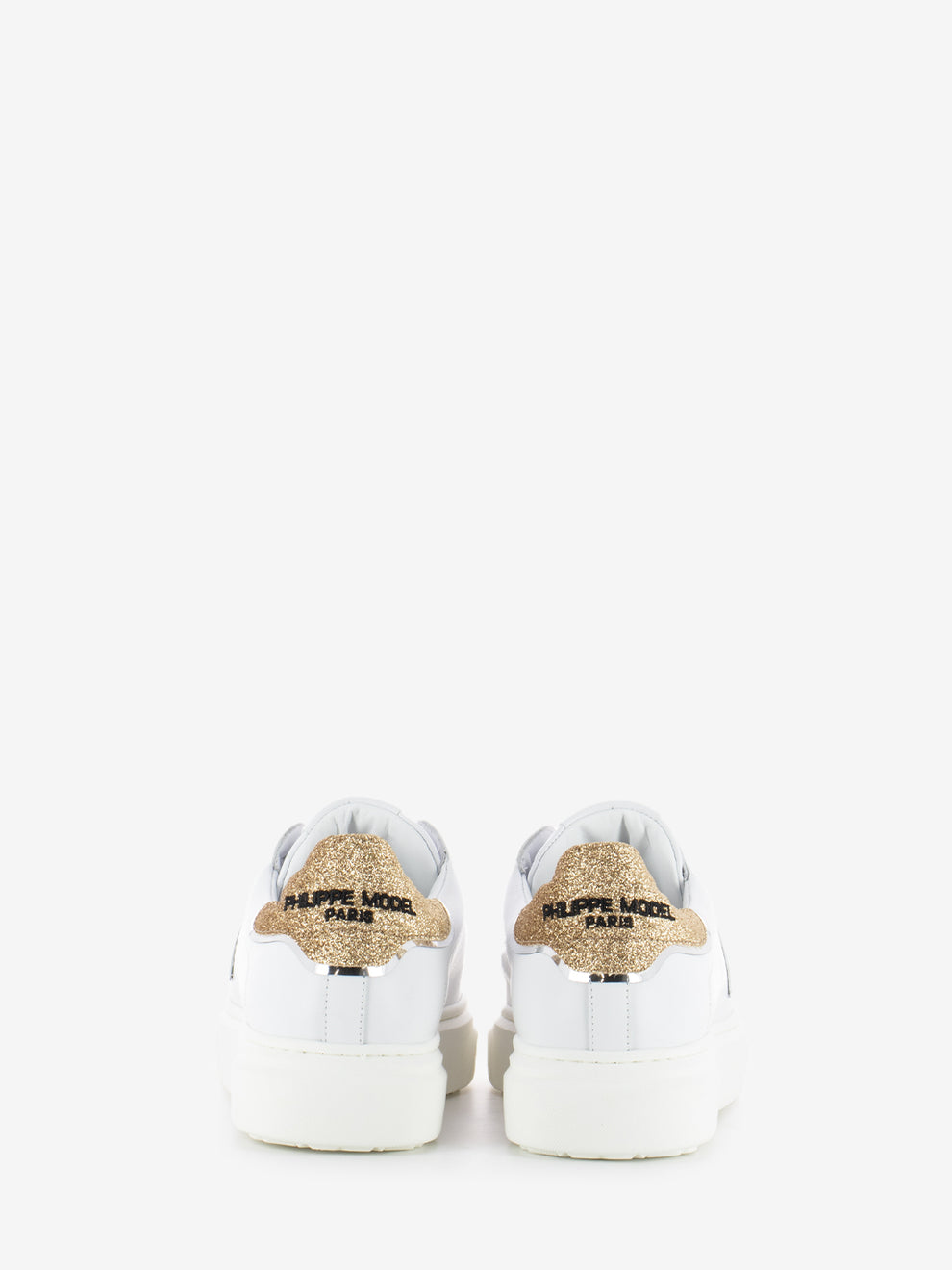 Temple veau glitter white / gold / silver