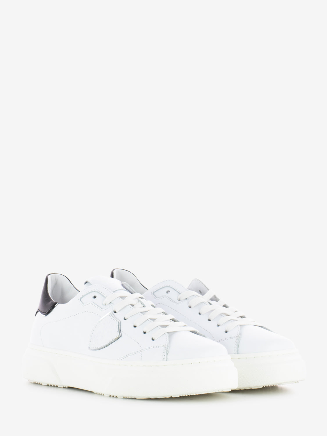Temple white / black / silver