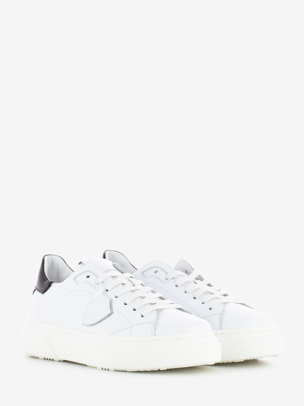 Temple white / black / silver