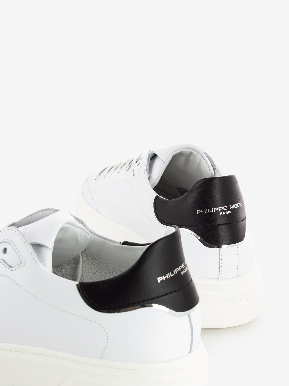 Temple white / black / silver
