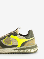 PHILIPPE MODEL - Olympique Low Fancy Resau neon / militare