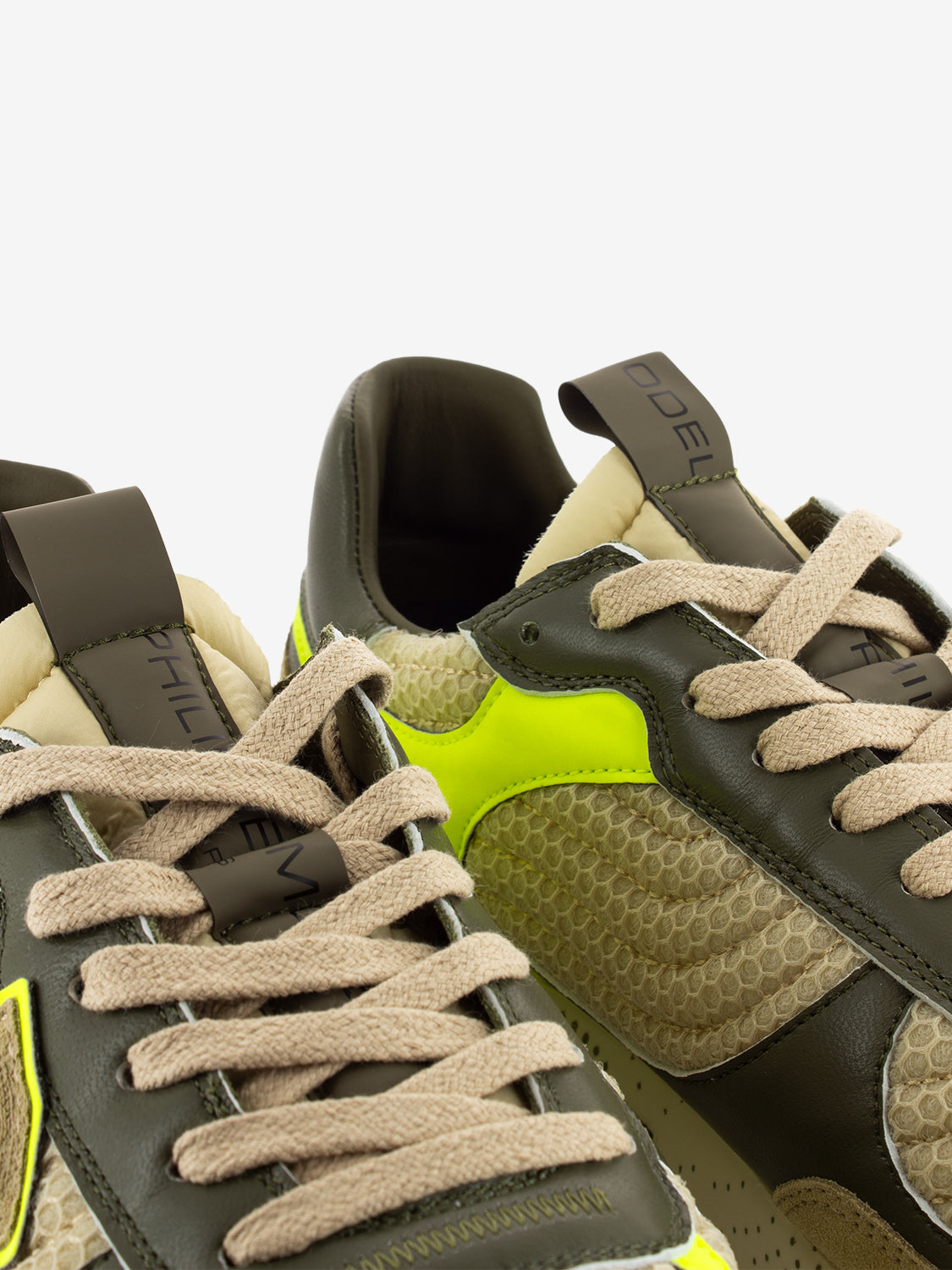 Olympique Low Fancy Resau neon / militare