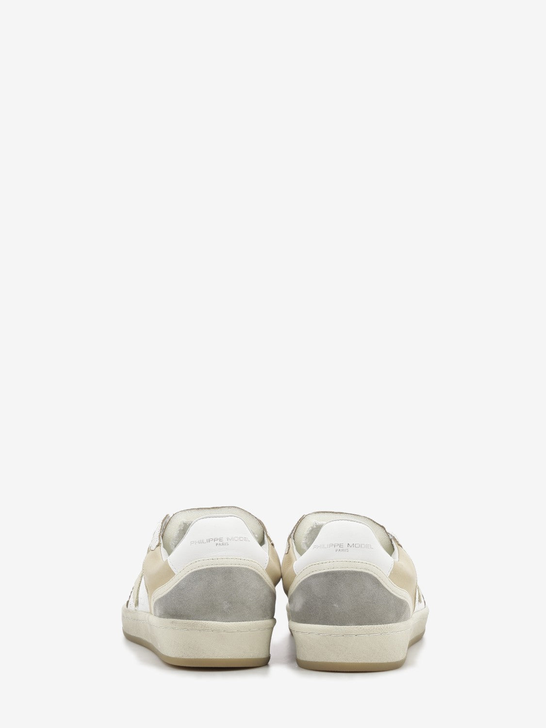 Pgal Low veau cracklè blanc / sablè