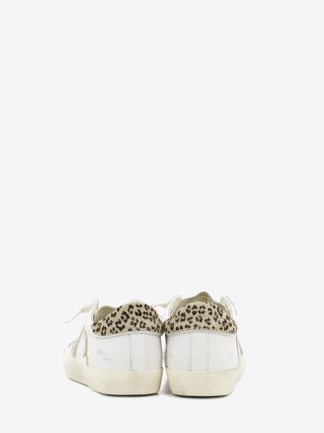 PRSX Low calf leo white / mud
