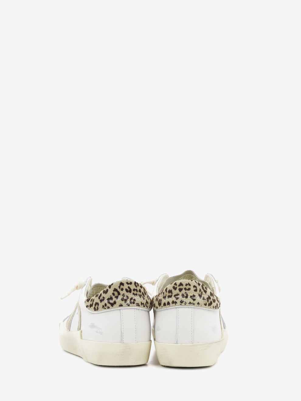 PRSX Low calf leo white / mud
