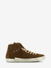 PHILIPPE MODEL - Prsx high Man - Daim Fur cognac