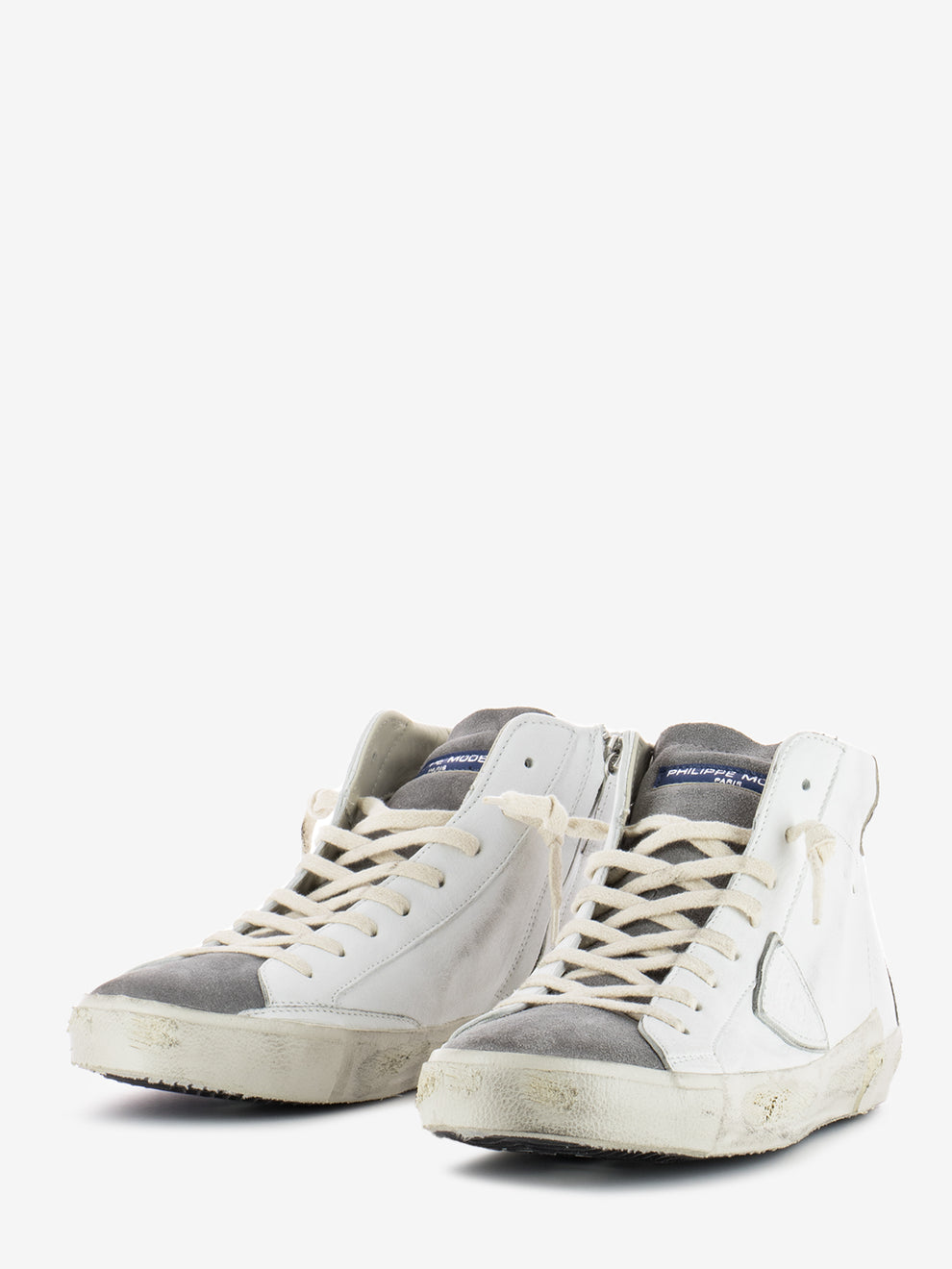 Prsx high vintage mixage blanc / gris