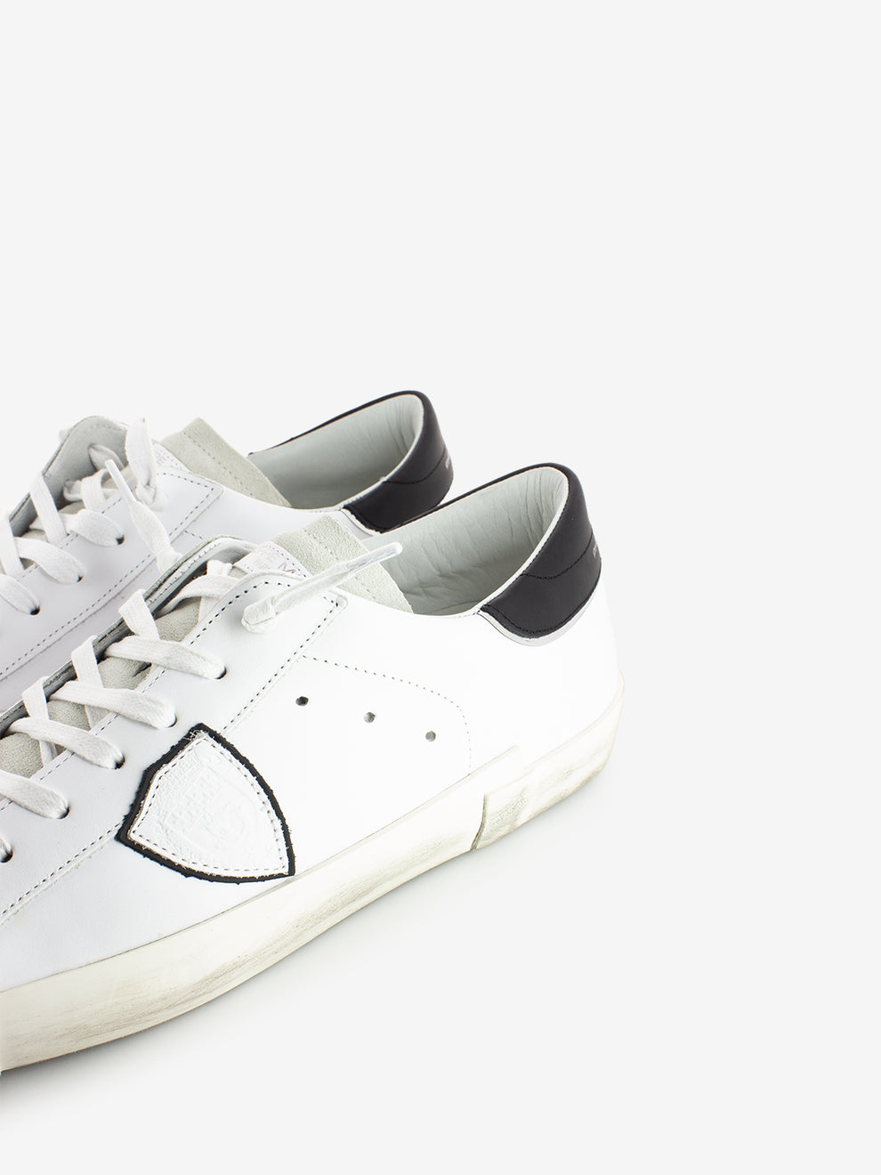 Prsx low basic blanc / noir