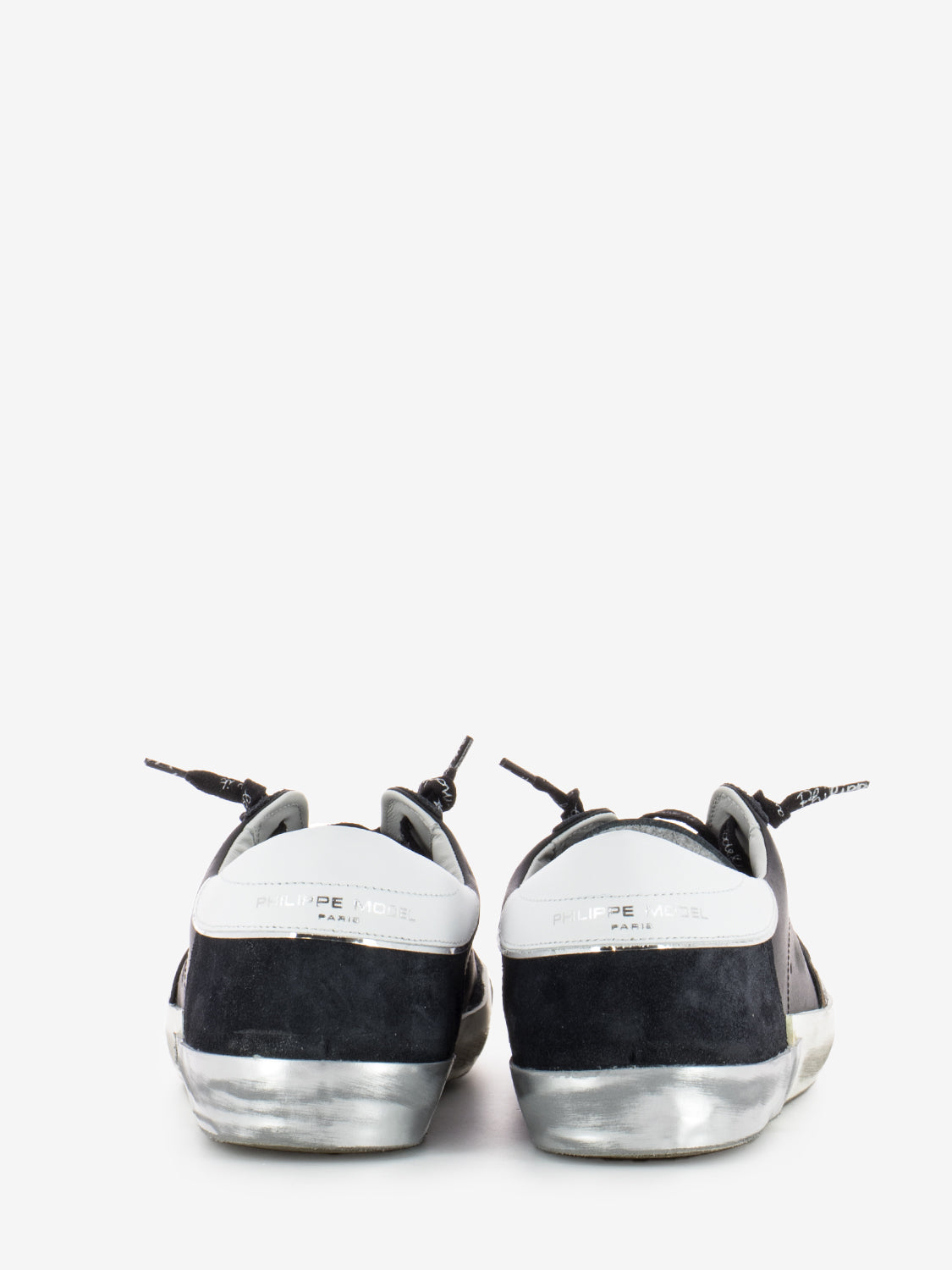 PHILIPPE MODEL - Prsx low foxy laminae black / silver | STIMM