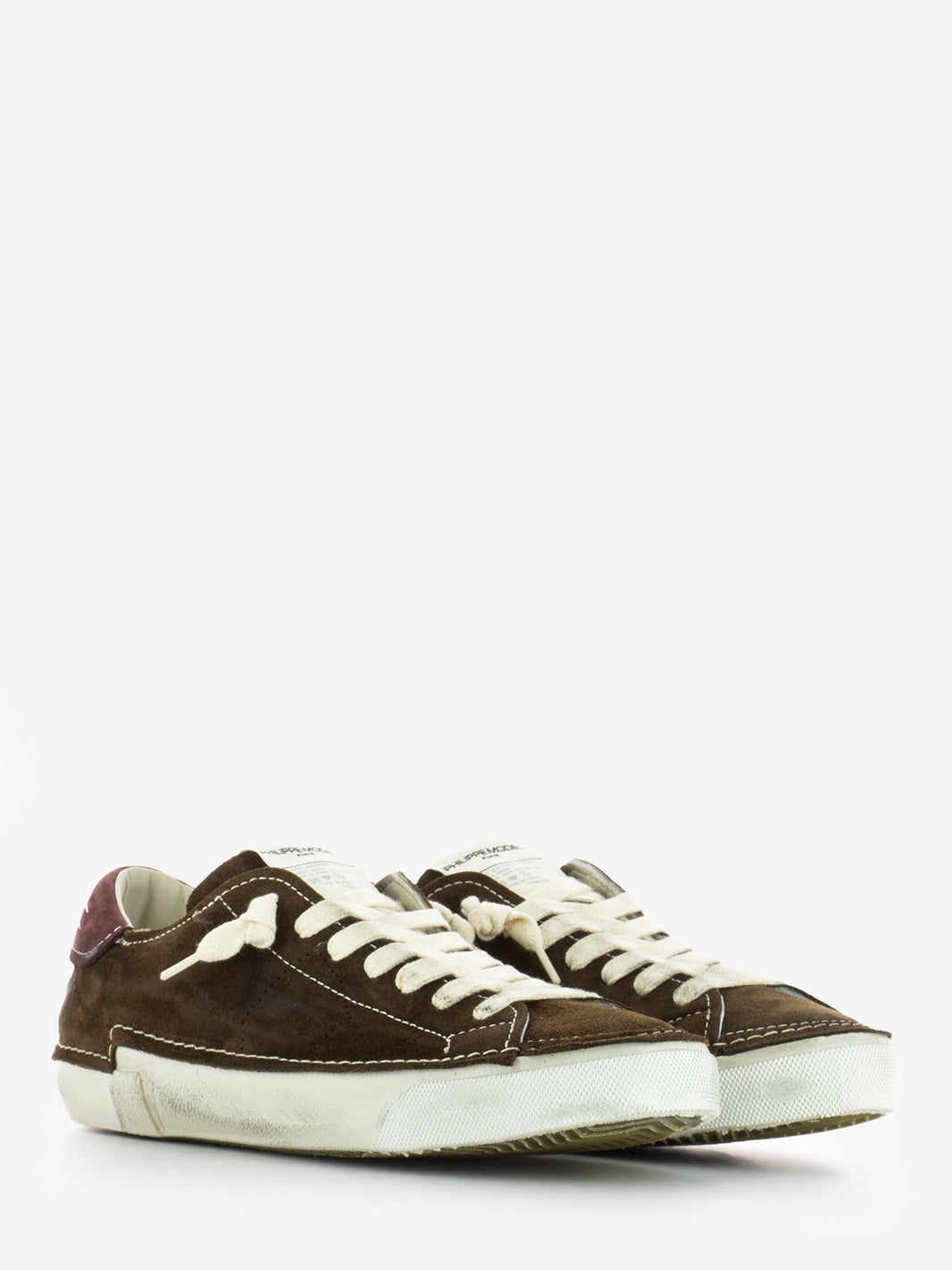 Prsx Low Man deaux Daim graisse cognac