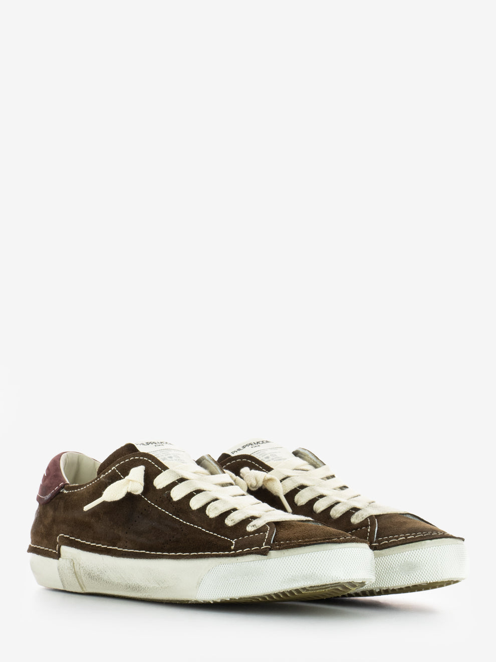 Prsx Low Man deaux Daim graisse cognac