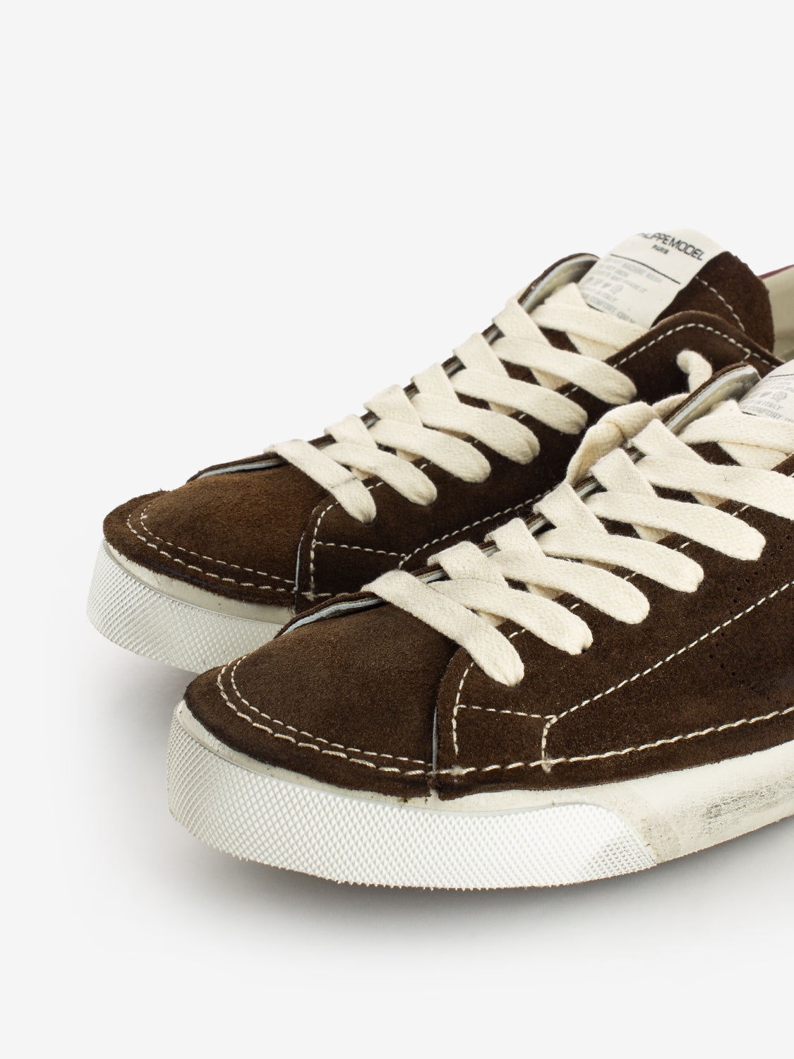 Prsx Low Man deaux Daim graisse cognac
