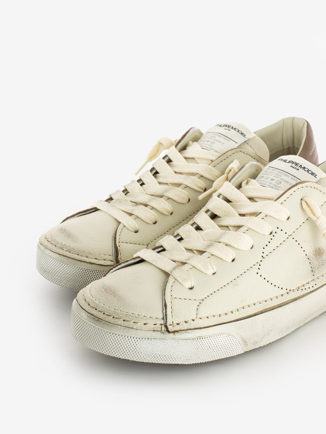 Prsx Low Man Deux Veau Vintage burre / mud