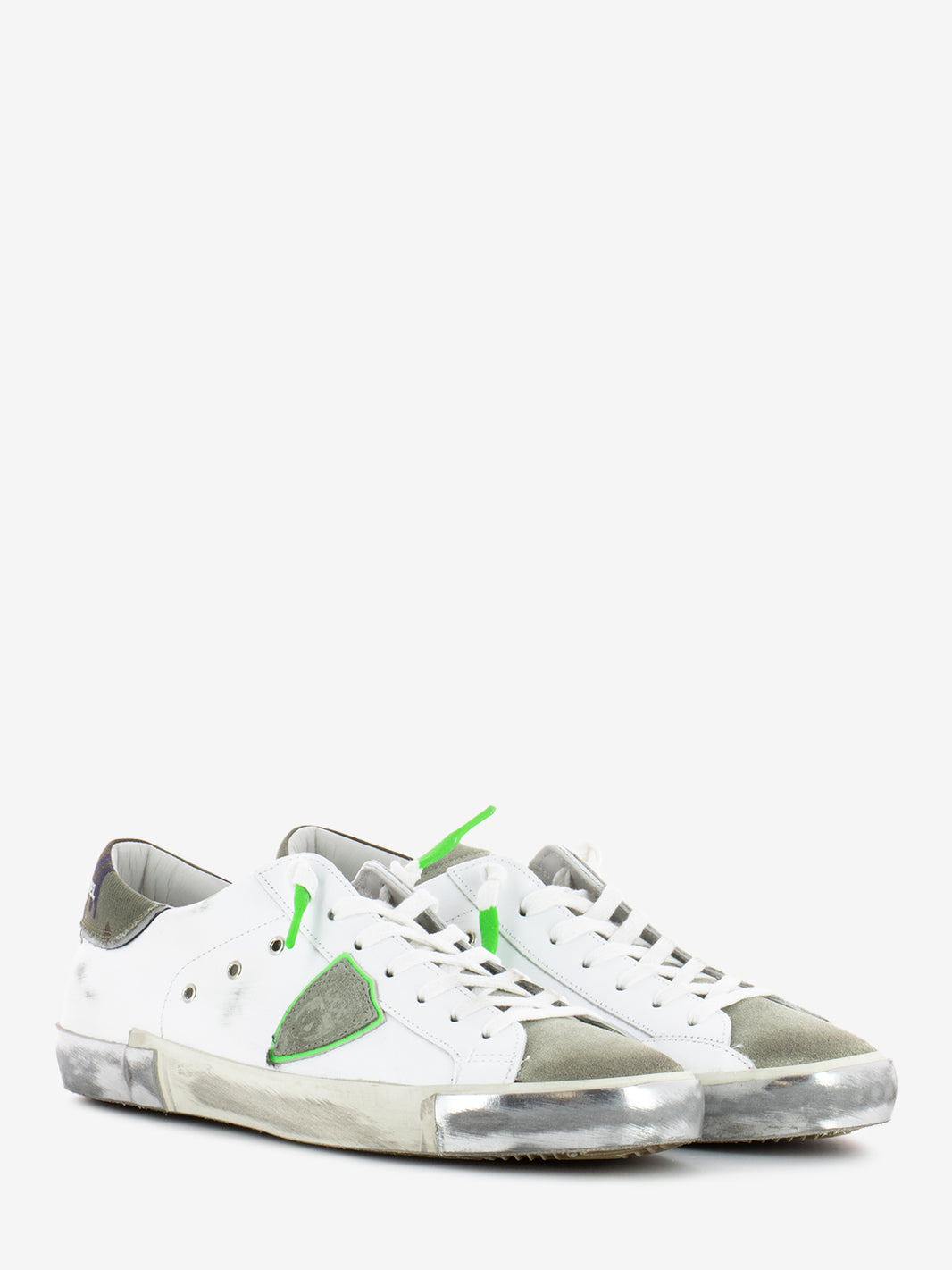 Prsx low man veau camouflage / blanc / vert