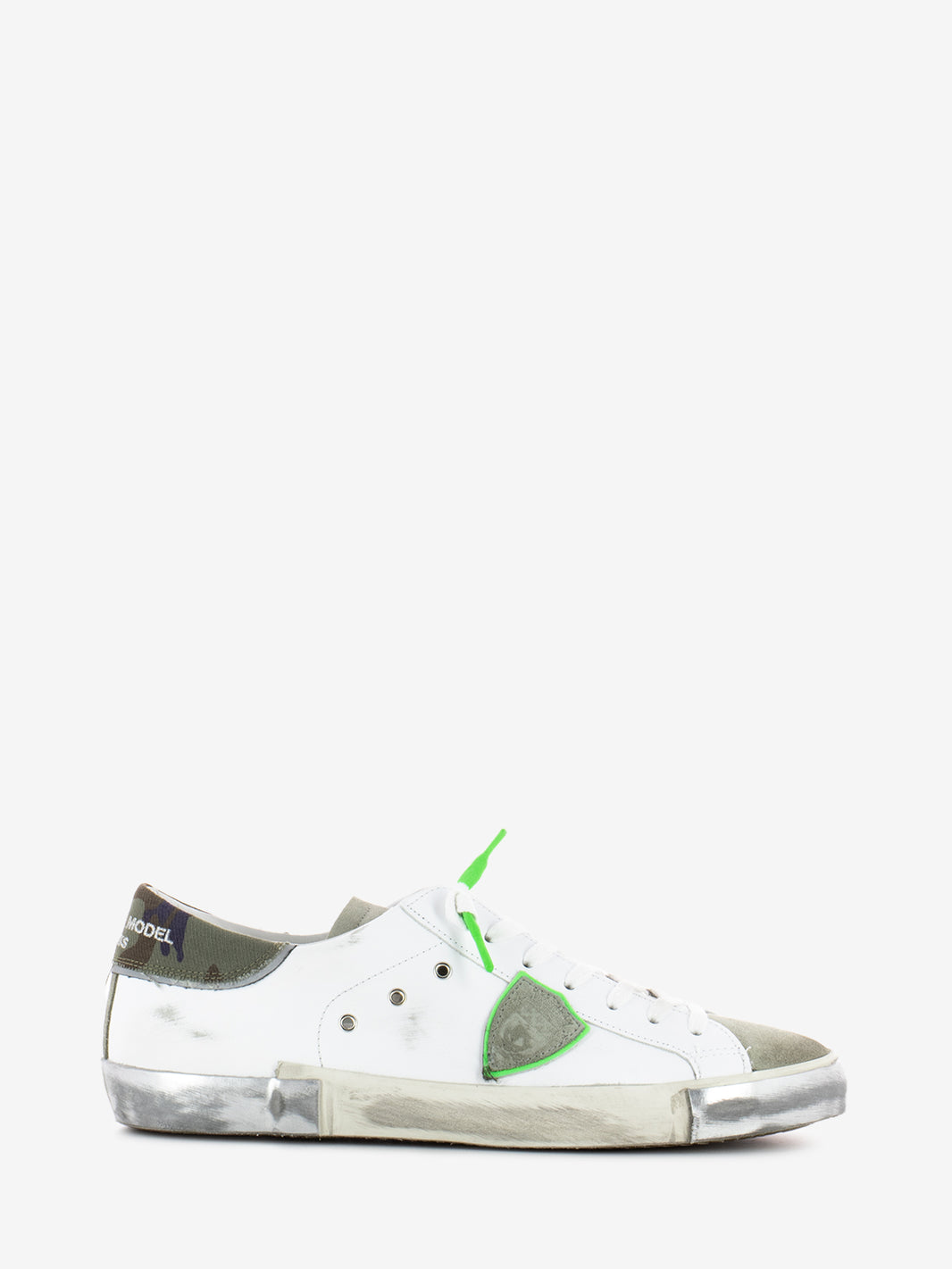 Prsx low man veau camouflage / blanc / vert