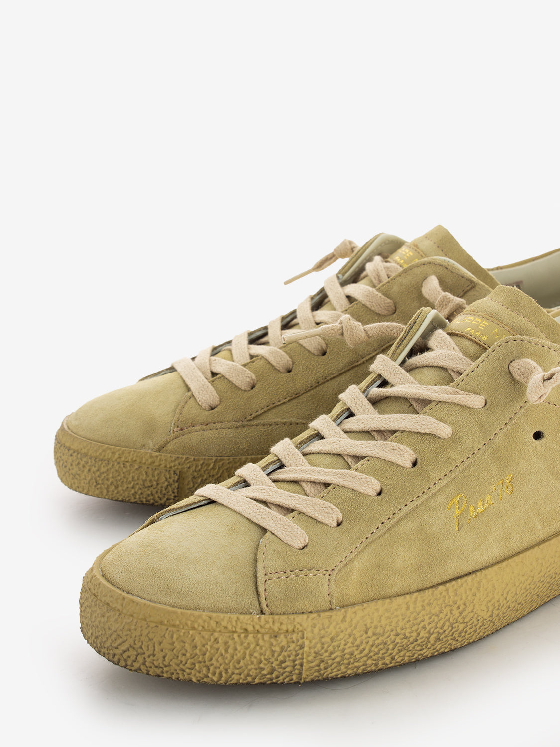 Prsx Low Man Veau Daim '70 beige