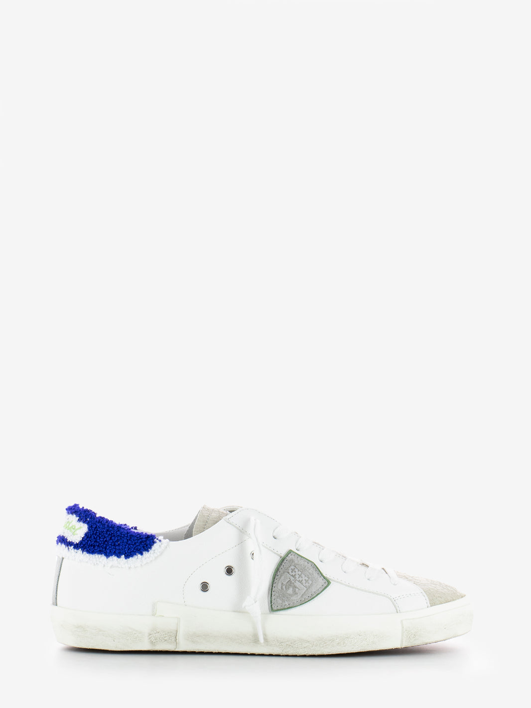 Prsx Low Man Veau Eponge blanc / bleu