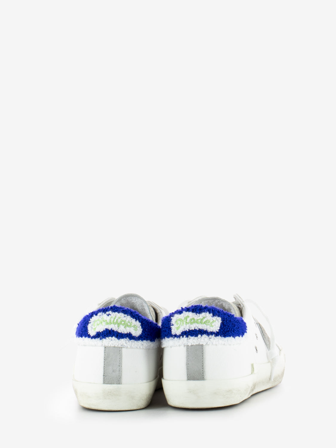 Prsx Low Man Veau Eponge blanc / bleu
