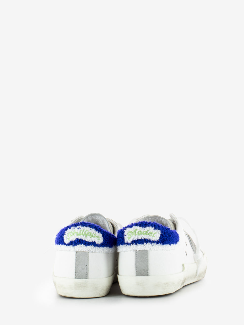 Prsx Low Man Veau Eponge blanc / bleu