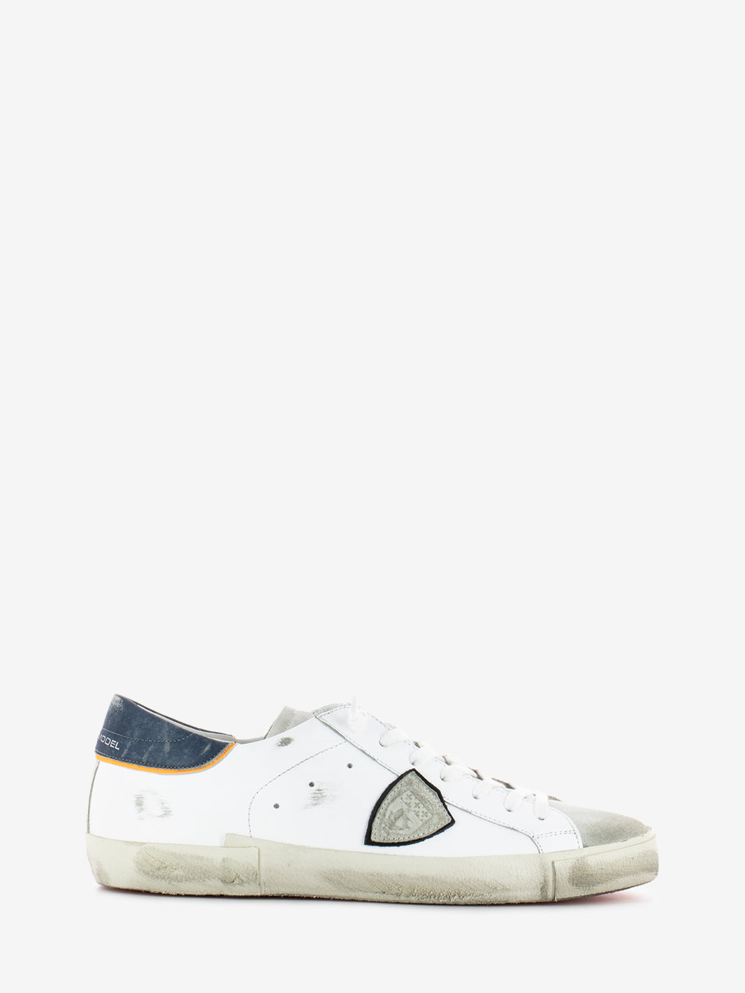 Prsx low man veau vintage blanc / bleu