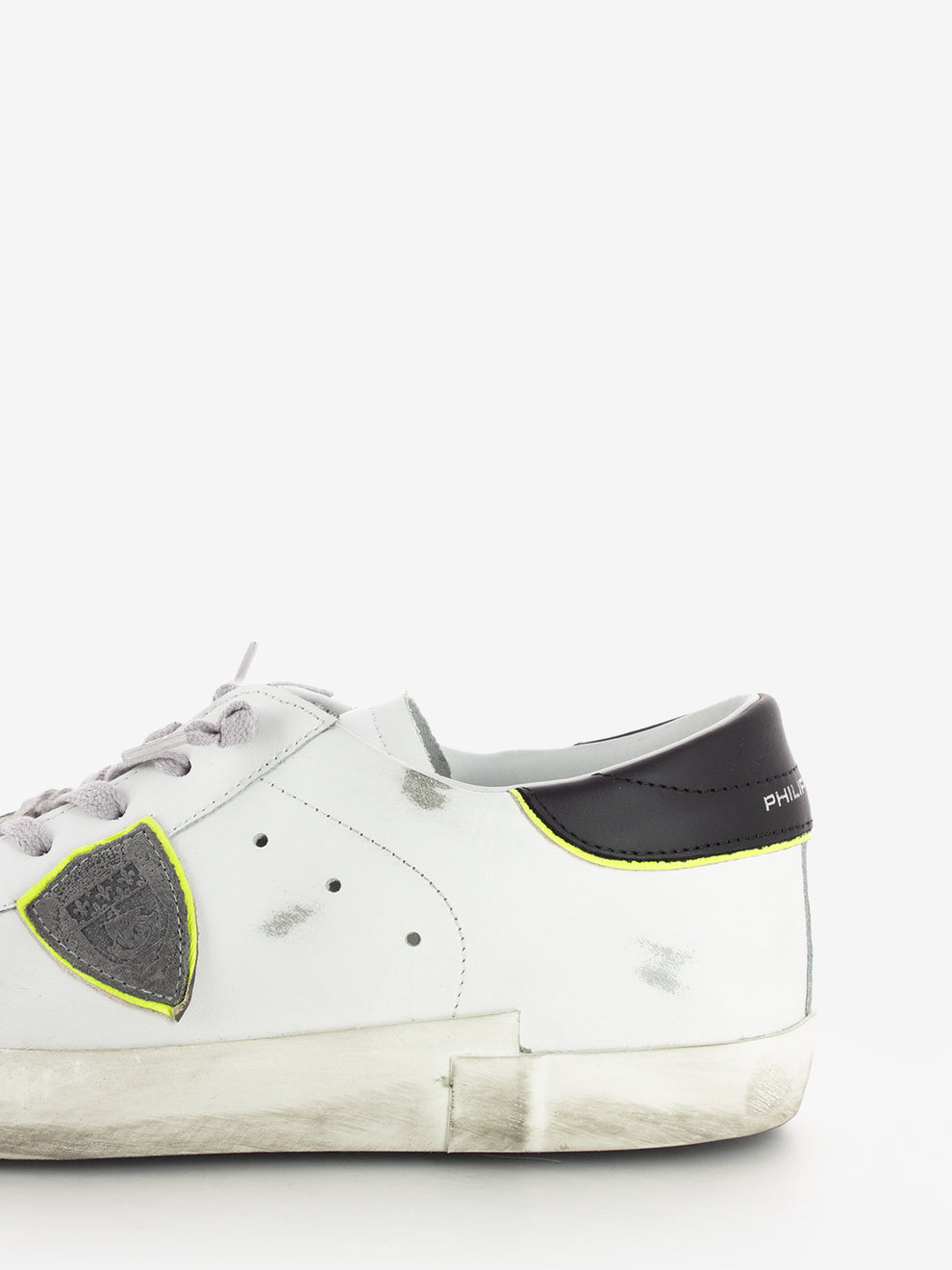 PRSX Low Man Veau Vintage blanc / noir