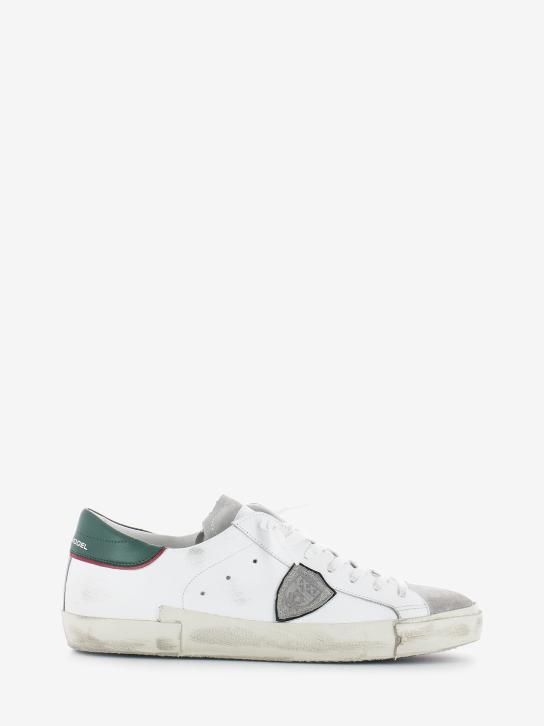 Prsx low man veau vintage blanc / vert