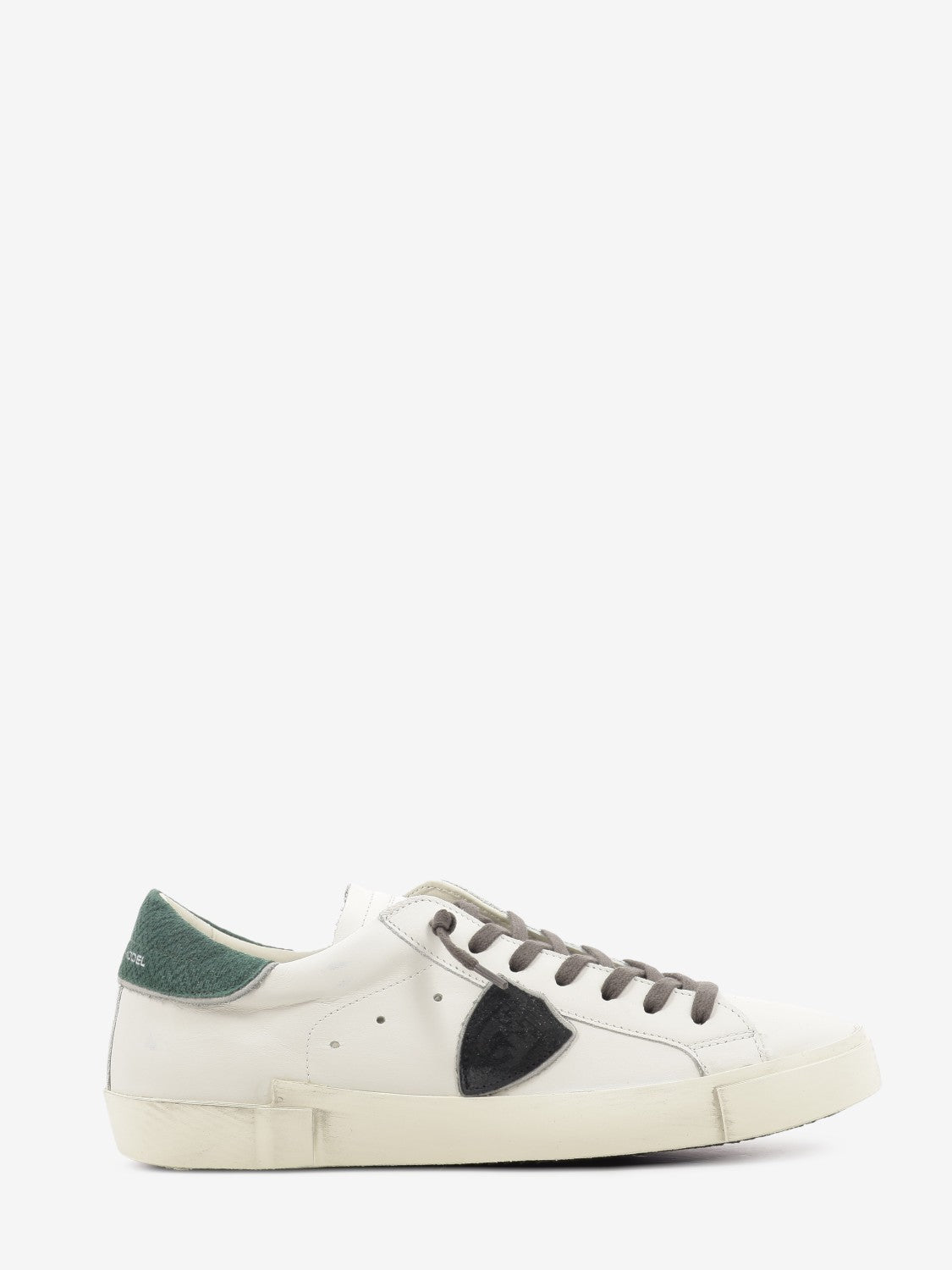 PRSX Low Veau Daim Pop blanc / vert