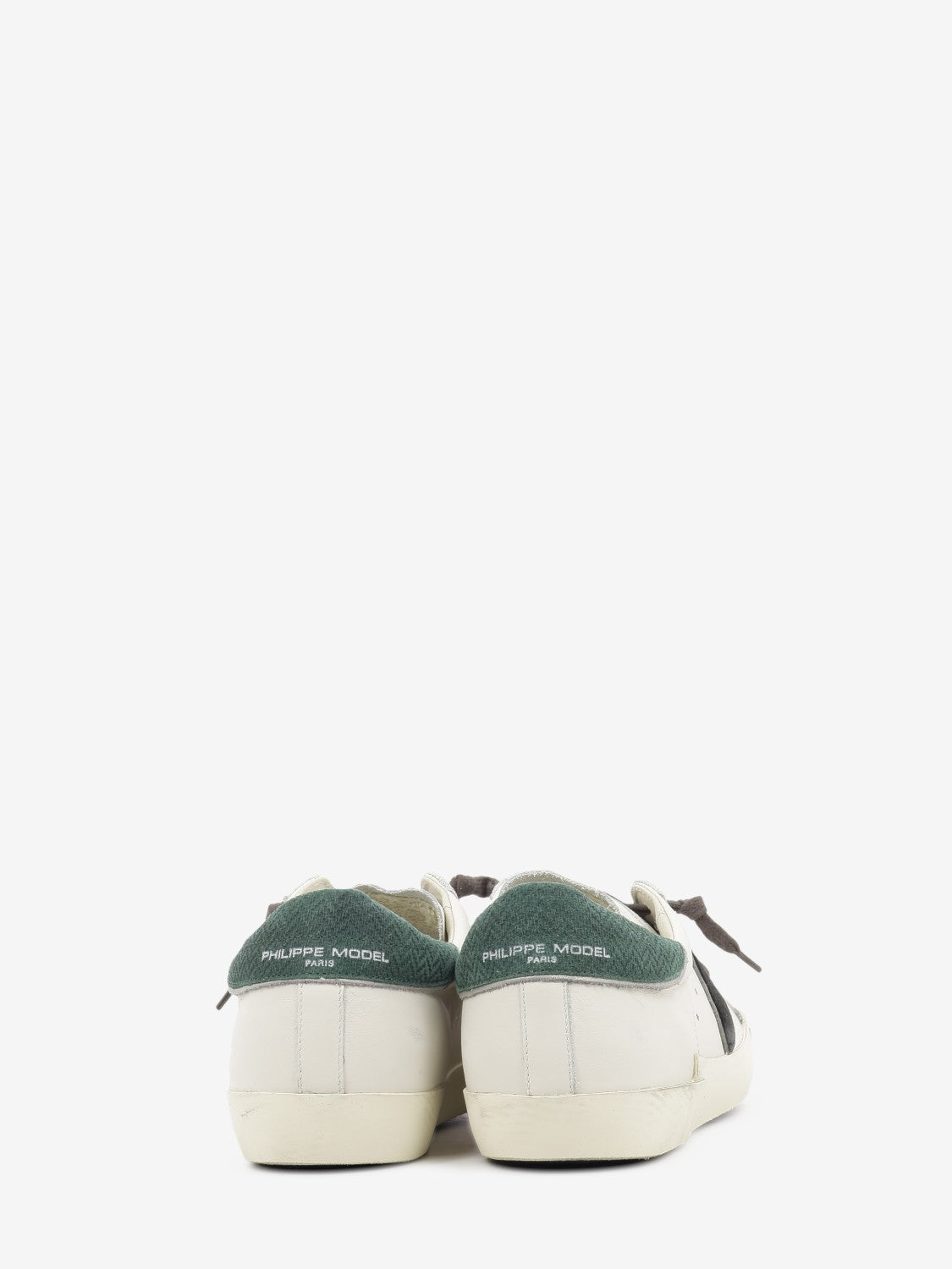 PRSX Low Veau Daim Pop blanc / vert