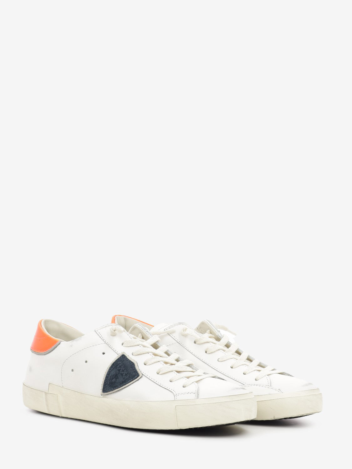Prsx low veau pop blanc / orange