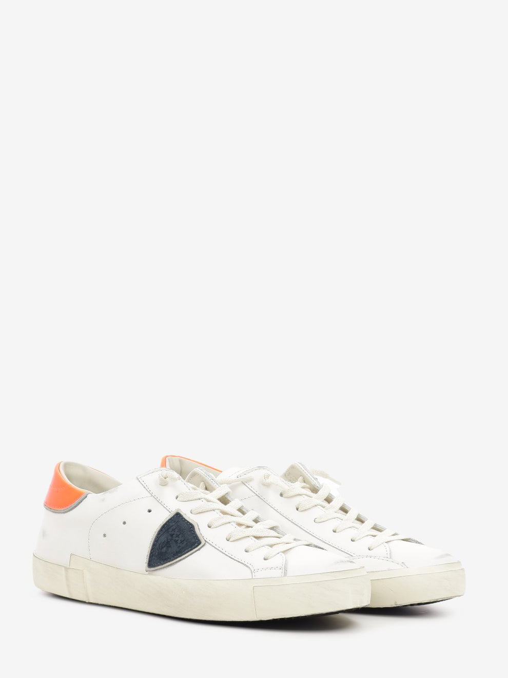 Prsx low veau pop blanc / orange