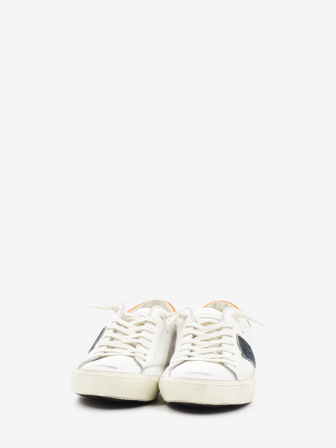 Prsx low veau pop blanc / orange