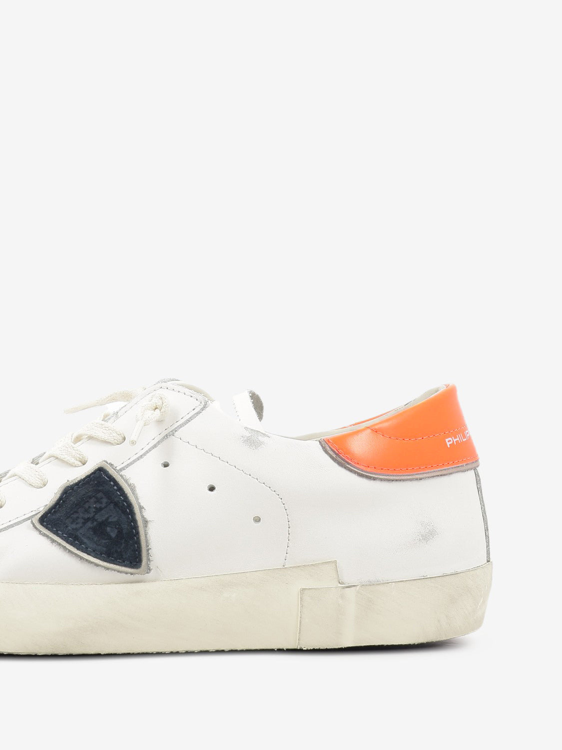 Prsx low veau pop blanc / orange