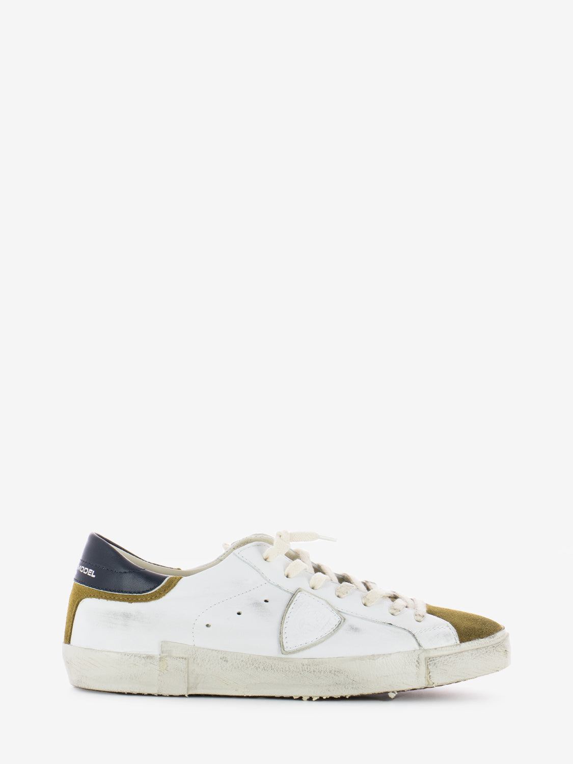 Prsx low vintage mixage blanc / mustard
