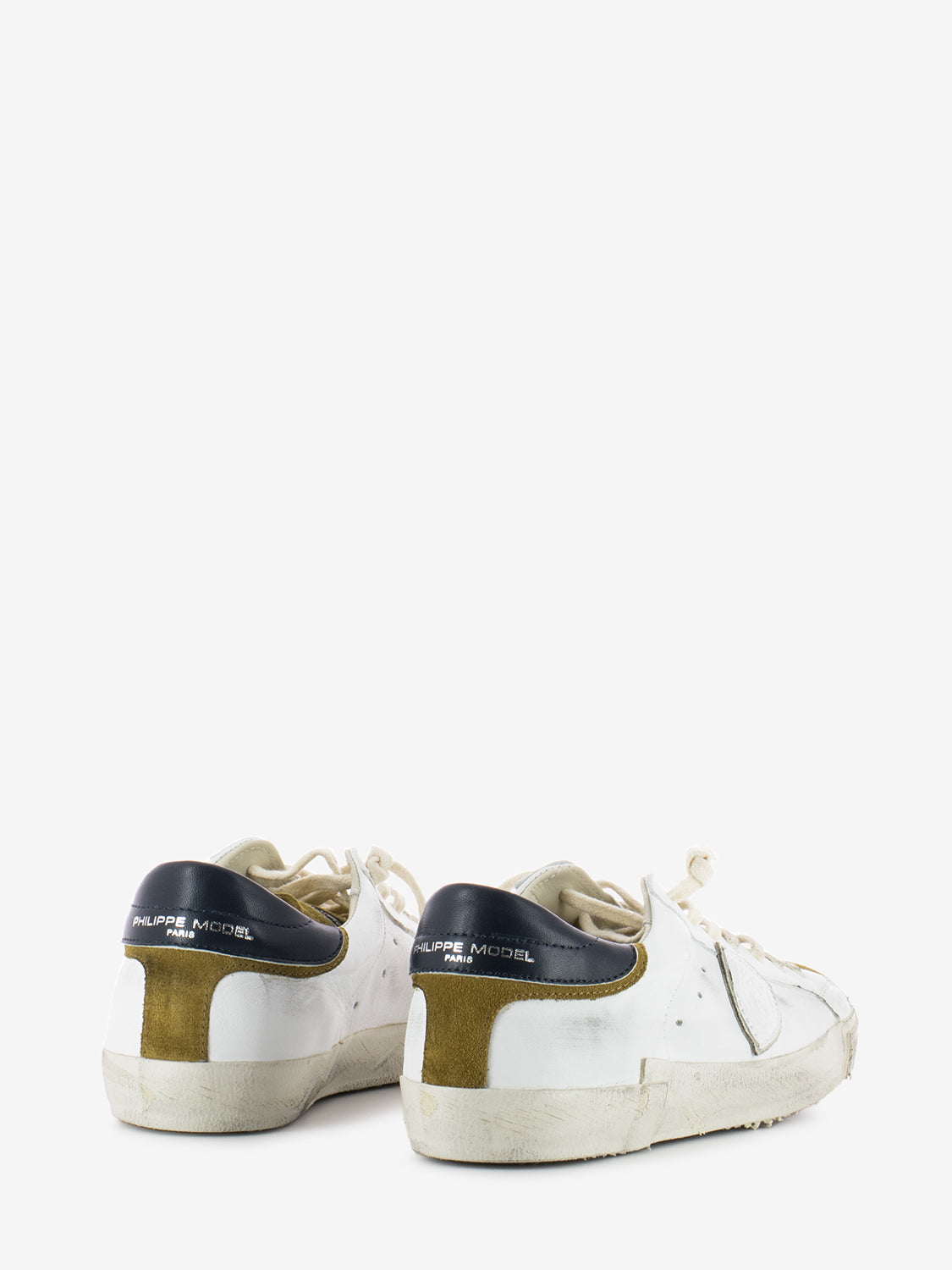 Prsx low vintage mixage blanc / mustard
