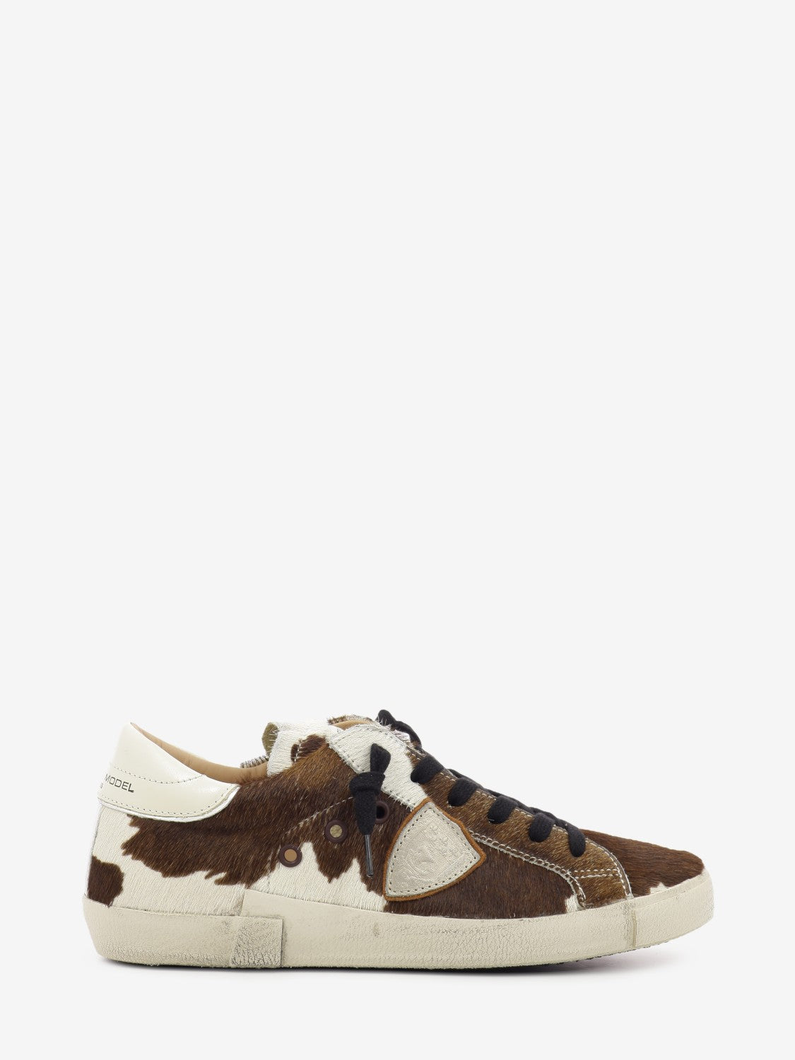 PRSX Low Woman animalier vache blanc / brun