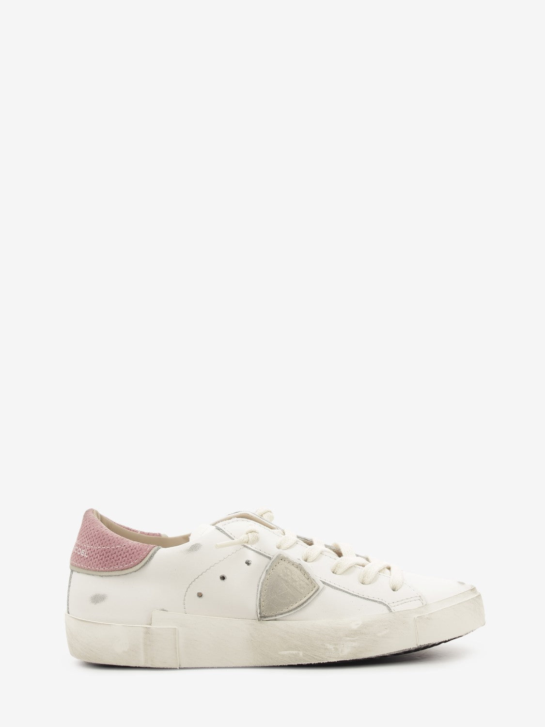 SNEAKER PRSX CALF SUEDE WHITE/PINK PRLD_VD05