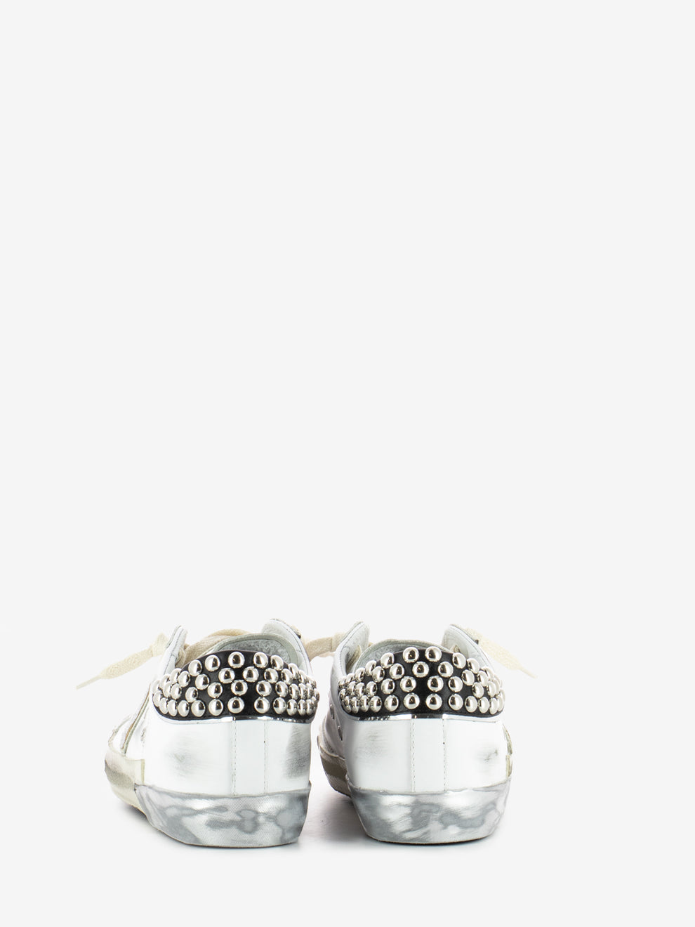 Prsx Low Woman Veau Goujons blanc