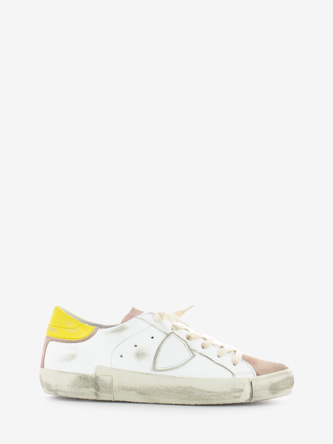 Prsx low woman vintage mixage rose / jaune
