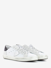 PHILIPPE MODEL JUNIOR - Prsx Veau white / black / silver